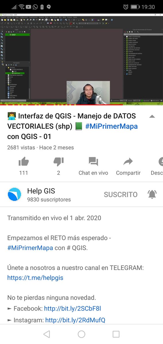 aesteban031's tweet photo. Mi video favorito del canal de @helpgis, es el del #MiPrimerMapa #10kHelpGIS: https://t.co/I1a7dQHuFR Me gustó porque trabajar con software libre es de gran ayuda
Si quieres participar del sorteo de becas puedes registrarte en: https://t.co/t7tcFh4aaz https://t.co/pPvmMgiosk
