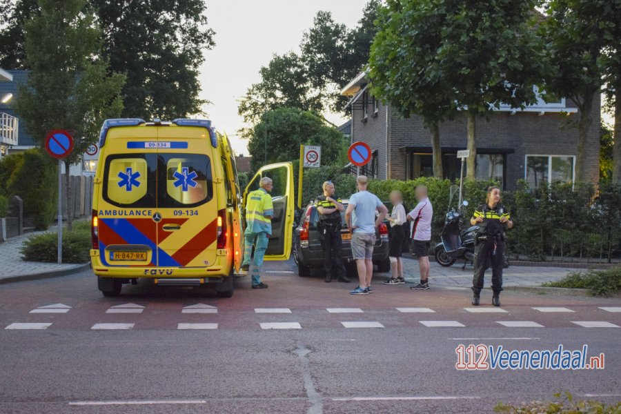 Scooterrijder gewond door aanrijding met auto in #Veenendaal. 112Veenendaal.