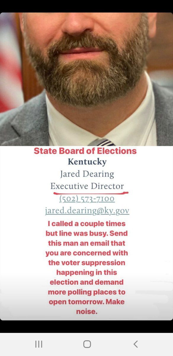 Speak up! Send an email.