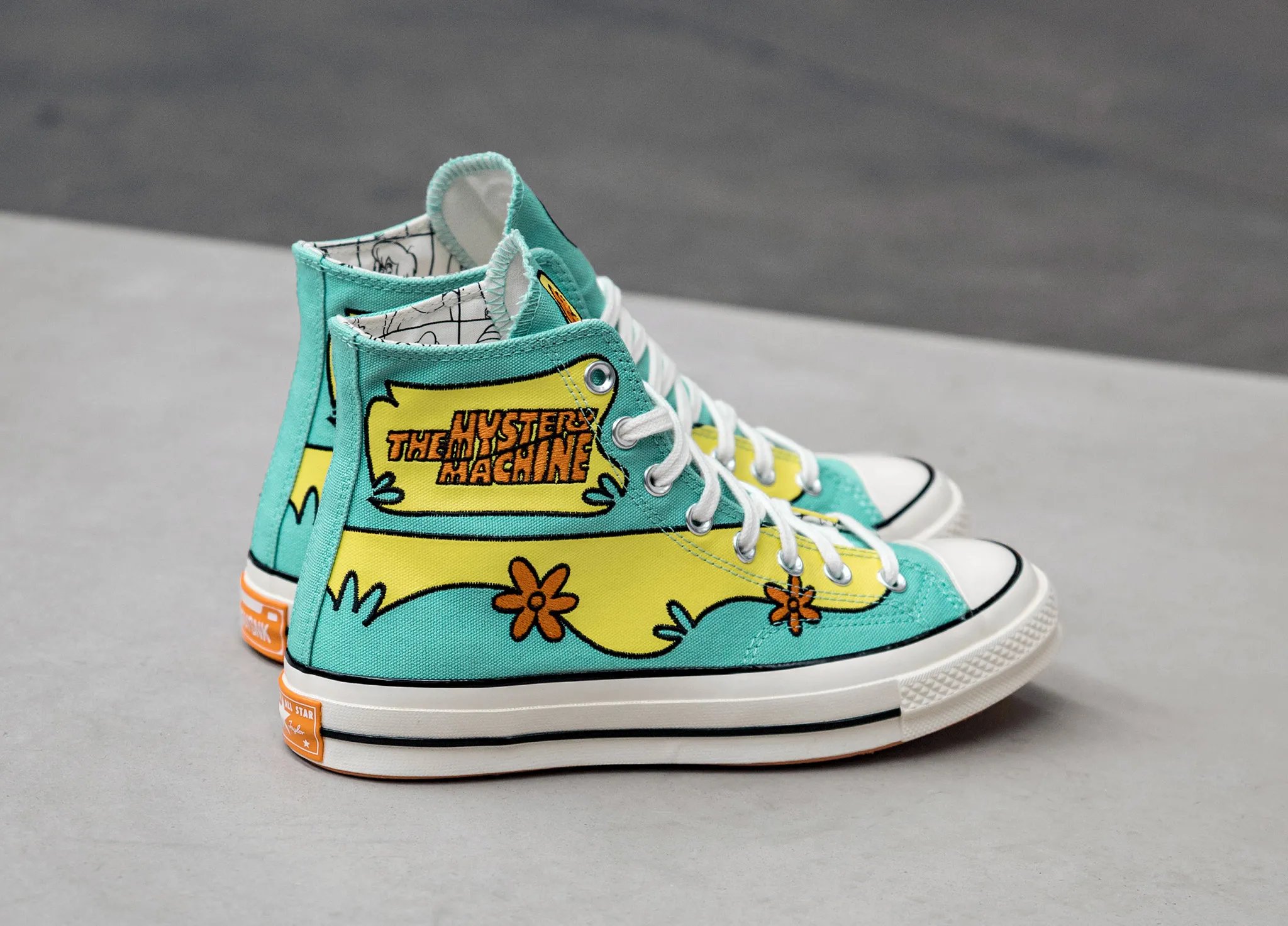 MoreSneakers.com on X: AD : Scooby-Doo x Converse Chuck 70 High