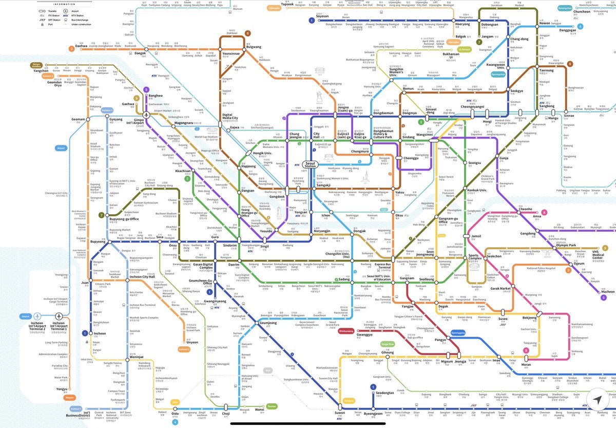 ATEEZ as Seoul Metropolitan Subway Lines: a Thread @ATEEZofficial