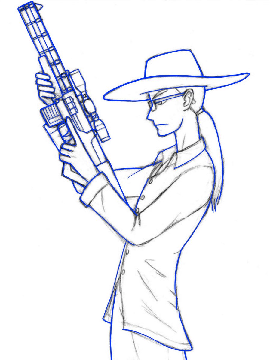 redcar_tenken's tweet image. Was working on lines for this pic, until I realized I was drawing on the wrong layer the whole time...

I&apos;m done for tonight, gonna pack it in early and try again tomorrow. lol #draweveryday #sketch #wronglayer