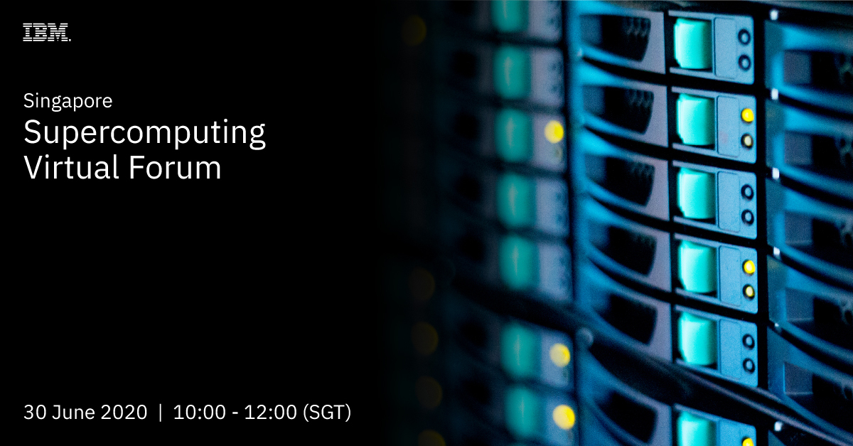 Yuli_Sidharta's tweet photo. Join our distinguished speakers on 30 June and find out how Supercomputing is taking on the challenges of the world at the Singapore Supercomputing Virtual Forum. Register now at https://t.co/Rl84sOa4Fw #ibmsupercomputing @nyolandasherly https://t.co/eR9kdkbJ2s