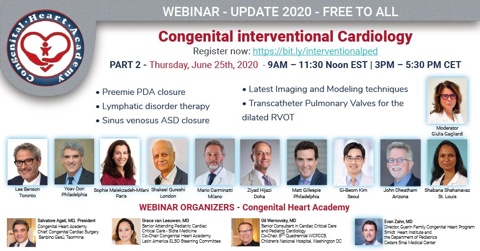 #PedsCICU #PedsICU #pedscards Join us on Thursday! Amazing faculty talking about ped cardiac interventions ! bit.ly/interventional…