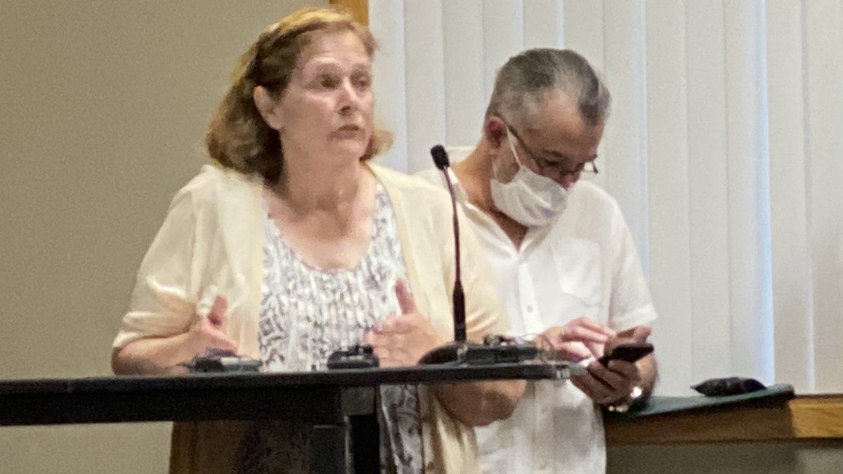 29th Speaker: “We need to stand together and continue to uphold our beliefs.” She wants the statue to stay and feels Twp. shouldn’t allow out-of-towners to push removal of statue.
