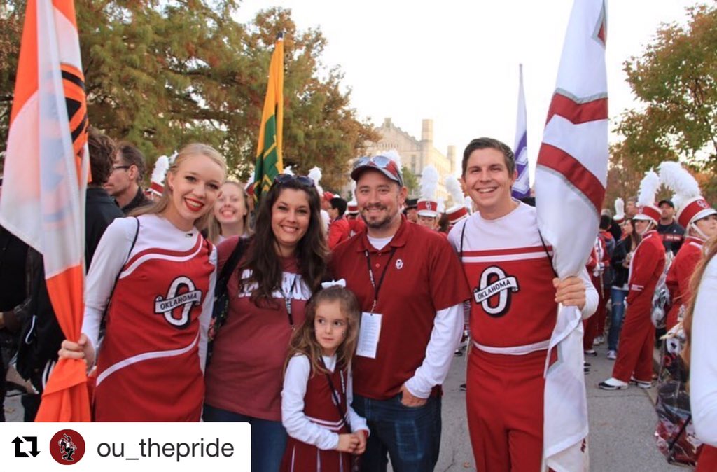boutcollege's tweet image. #ouband #theprideofoklahoma