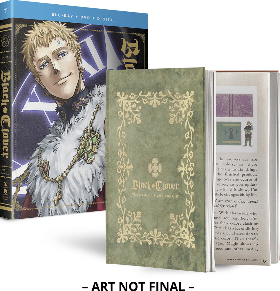 rightstufanime's tweet photo. Have you pre-ordered Black Clover Season 2 Part 5? π https://t.co/lWvNNM7Pc4
.
.
.
#hotpreorder #blackclover #artbook #bluray https://t.co/ctCkhzeGR2