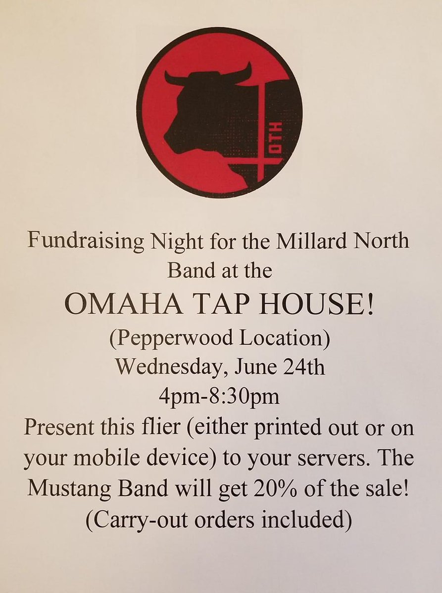 It’s happening! Dine-in or take out!