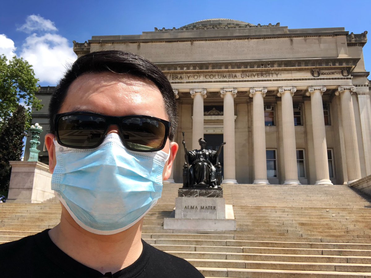 XunWangPhD's tweet image. First Day @ Columbia University Reopening #reopencu #research #columbiaengineering