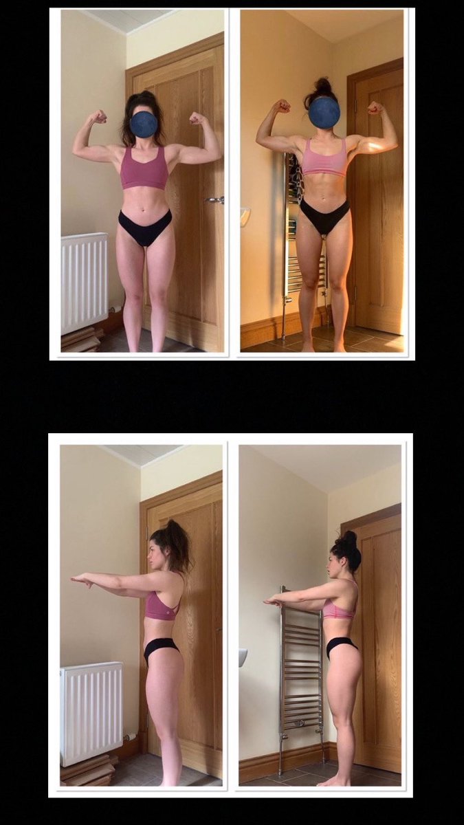 mirandacohenfit's tweet photo. Megan lately is the epitome of #NoSoftShit
She actually weighs more on the right than the left. We’ve gotten stronger and PRed in every lift(she sends videos weekly of all compound lifts), and gotten leaner while fueling her body properly. So damn proud👏🏼 https://t.co/3emcAjdHWy