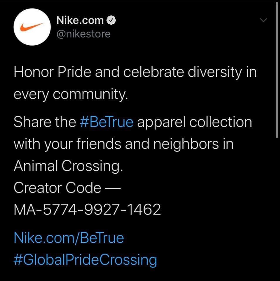 imeltformakeup's tweet photo. @nikestore @animalcrossing https://t.co/L88NPHzG3B