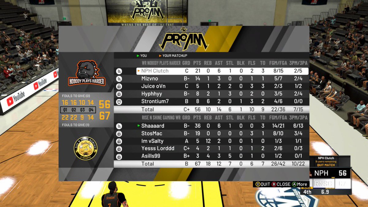 RNSG2K's tweet photo. GGs to @WRlightsout as We Advance to Round 3 of the WR Open @WRproamleague https://t.co/4g8R1khdcT