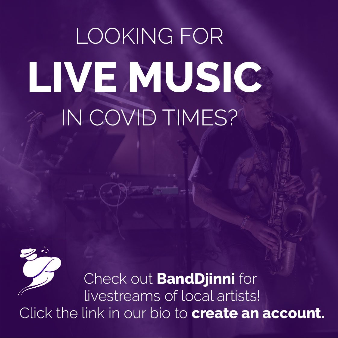 BandDjinni's tweet photo. Visit the link in our bio to create a BandDjinni account!
#livemusic #indiemusic
#indiemusician #musician
#localmusicmatters
#supportlocalmusic #localmusicrocks
#localmusicscene #localmusicians
#localmusic #livemusic
#supportlocalmusicians
#diymusic #newmusic
#musicianlife https://t.co/EdpNKUgVsc