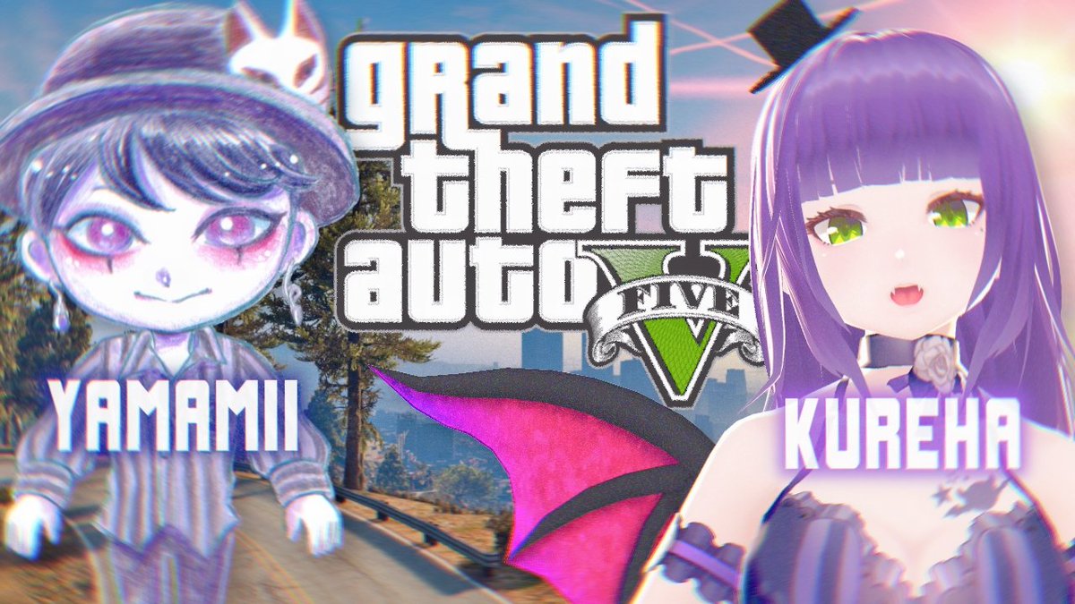 黒乃くれは Kureha Kurono ʚ ɞ 1万人ありがとう Tonight 7pm Jst Me Yamamii Gonna Play Gta5 Together We Are Very New To Gta So What Will Happen T Co Iuajowia65 今夜19時 やまみーさんとグラセフ5 グラセフ初心者