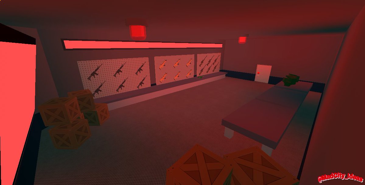 Madcity Ideas More On Twitter Madcityideas 60 Bunker Heist Heist Location Map Expansion To Start The Heist Begin By Opening The Entrance By Holding E On Your - mad city plane heist roblox