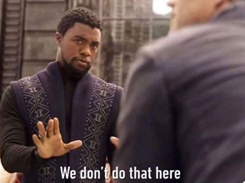 "You wanna smoke?"

Me: "I'm always down"

*pulls out cigarette*

Me: