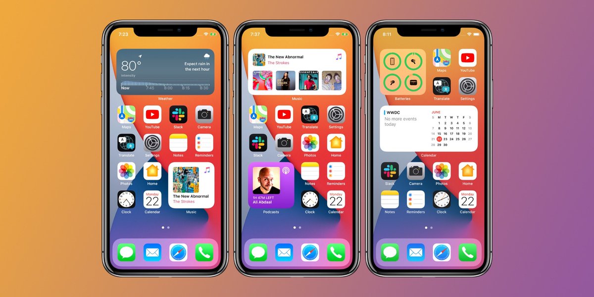 With iOS 14, Apple embraces smartphone UX decisions Google made a decade ago 9to5google.com/2020/06/22/ios… by @hallstephenj