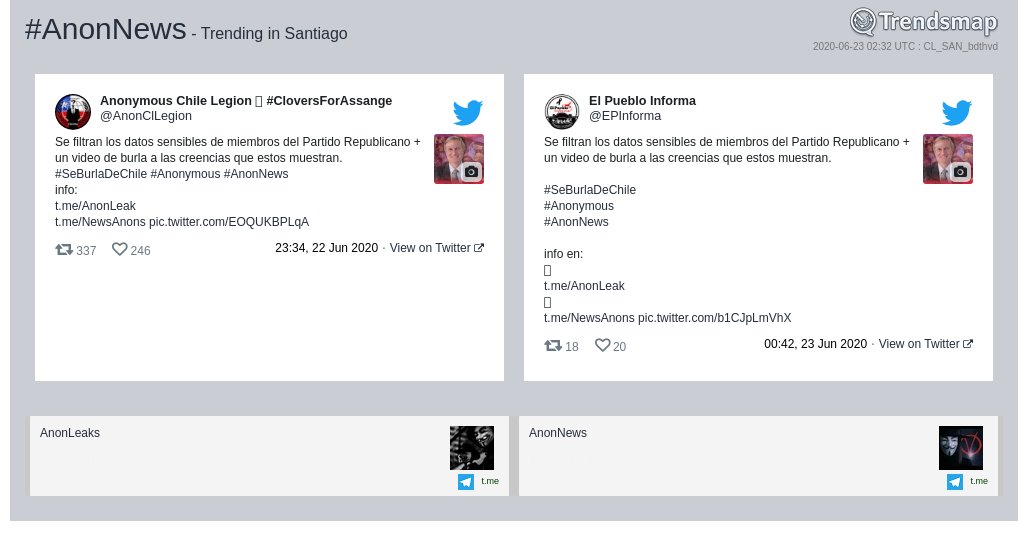 #anonnews es ahora una tendencia en #Santiago

trendsmap.com/r/CL_SAN_bdthvd