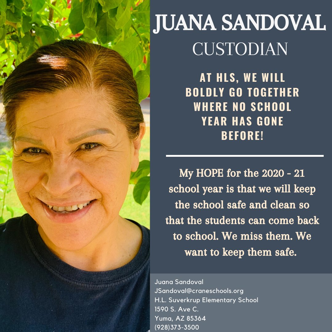 LisaMLove1996's tweet photo. The Custodians @HLSBulldogs have been cleaning &amp; sanitizing the school every workday since the AZ school closures on 3/15. Why do they do it? They want the school to be safe and clean for the students they miss so much!  @CraneSchools @trishvalentin15 #WeMissStudents #HLSBulldogs https://t.co/j8RoeeWOgz