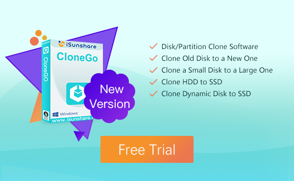 iSunshare's tweet photo. iSunshare CloneGo released new version ( Version 3.0.3.2) with the #Disk #Cloning feature for #Windows users.  It is much more convenient for Windows users to upgrade laptop hard drive with a new/larger one. https://t.co/Lmbk3fGxBf https://t.co/WkALlw2R7j