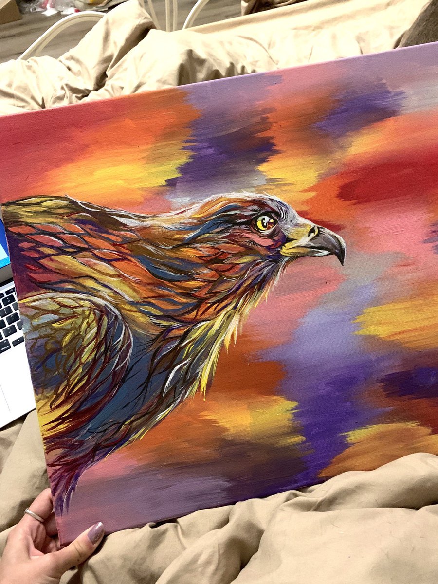no more college means more time for painting :))