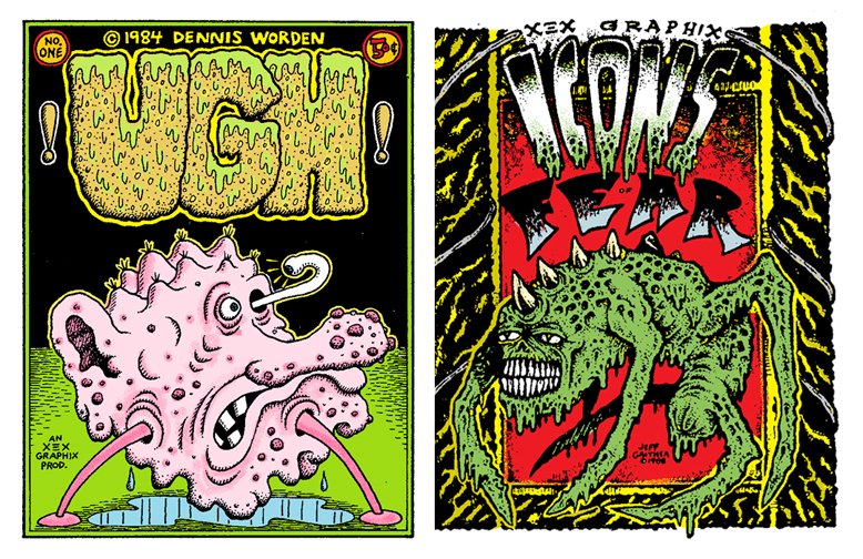 Less than 50 hours left to get your HORRIBLE Ugly MONSTER trading cards on Kickstarter. Rot your teeth down to the gums with Ghoul Gum, and relish the horror with low brow monster art. Everyday is Halloween with Monsterwax! kickstarter.com/projects/monst…