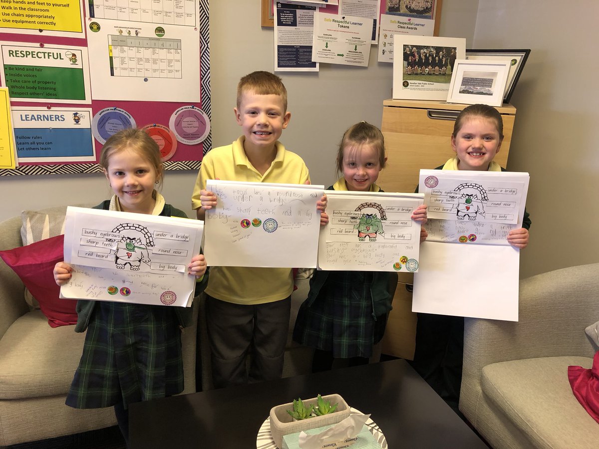 Nothing better than having Kindergarten students share their amazing writing. <a href="/NarellanValePS/">Narellan Vale PS</a>  <a href="/MairSuellen/">SMair</a>  <a href="/BelHoop1/">Belinda Hooper</a>  <a href="/MrsMarvels/">MrsMitchell'sMarvels</a> @zahraahamka2017 <a href="/LisaSteph1/">Lisa Stephenson</a> <a href="/MichaelStrahan5/">Michael strahan</a>