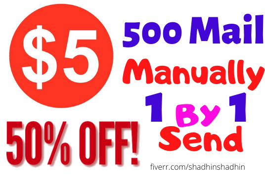 FiverrManager's tweet photo. 50% off #custom #Offer. 500 #Mail #Send #Only: $5
Order: https://t.co/YCIjSWz84g

#USA #DonaldTrump #France #Germany #German #seller #buyer #fiverrgigs #UnitedKingdom #Miami #EmailMarketing #emaillist #EmailSend #emails #manually #Offer https://t.co/5rSipSP0Mz