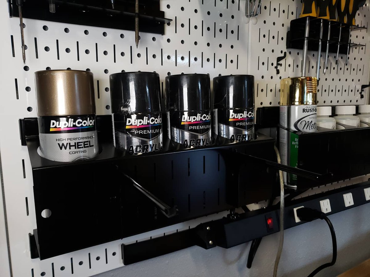 EnviousMods's tweet image. I&apos;m making progress organizing the new gear with accessories from @WallControl !

#wallcontrol #pegboard #enviousmods #pcmodding #maker #diy #modshop #enviousmodshop