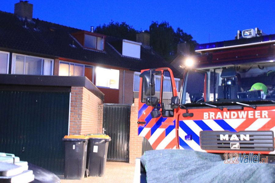 Brand in woning aan het Regentessepad in #Hoevelaken. 112Vallei.