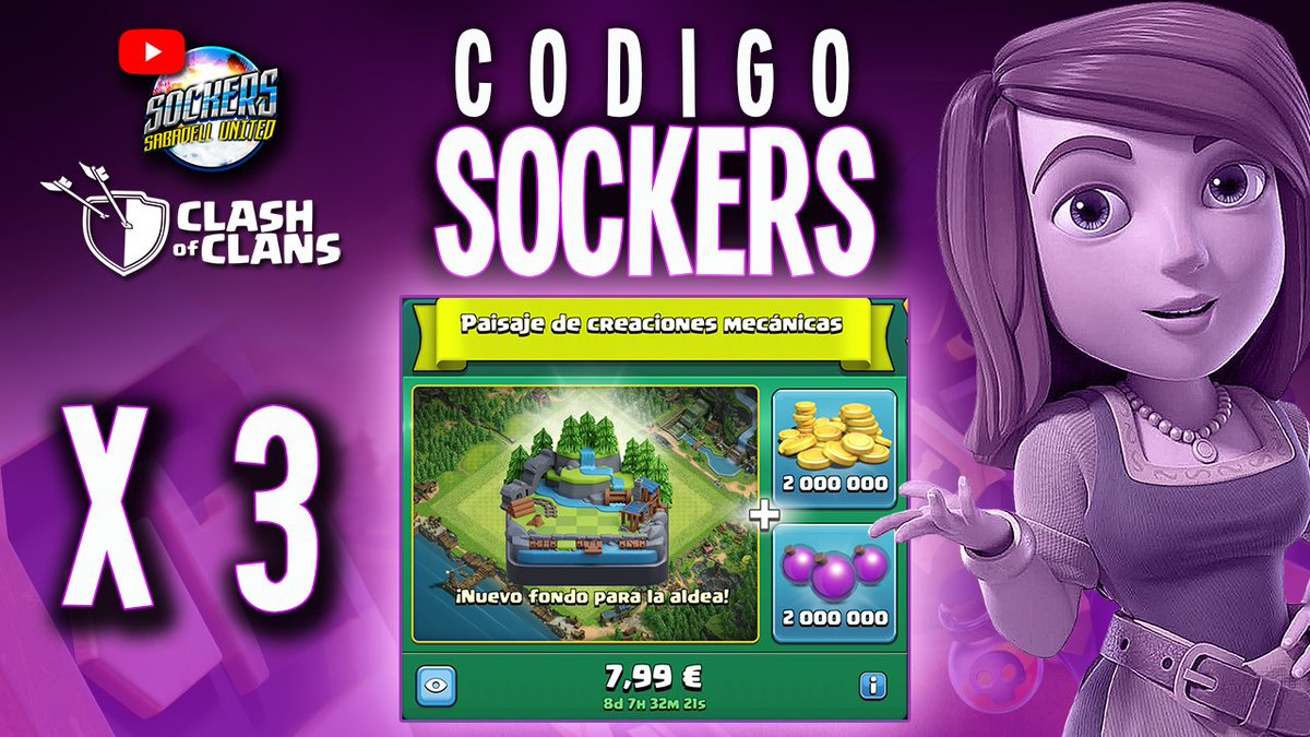 TRIPLE SORTEO 🙌🙌🙌

💎SORTEAMOS 3 PAISAJES DE CREACIONES MECÁNICAS💎
REQUISITOS:

👉SEGUIR A <a href="/Sockers_/">Sockers SU</a> 
👉SEGUIR A @DIABLOcoc 
👉SEGUIR A @juanregal80 
👉CAPTURA DE PANTALLA: CODIGO SOCKERS
*vale cualquier juego de SC
👉RT🔄y LIKE❤️
👉Etiqueta a 2 AMIGOS

Ganadores día 28 junio