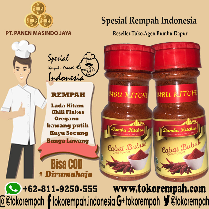 tokorempah's tweet photo. Saatnya belanja cerdas! Toko Rempah melayani pembelian secara COD ( Cash Order Delivery ) 

Penawaran Terbaik Untuk Kamu Bergabung Menjadi Reseller Kami..

Informasi yang ada dibawah ini :
Whatshapp: +62 811-9250-555
Website: https://t.co/wv1p31ygjP

#TokoRempah #CabeBubuk https://t.co/ZotjaDXiBa