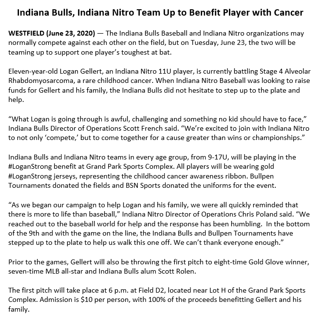 Indiana Bulls Baseball tweet media