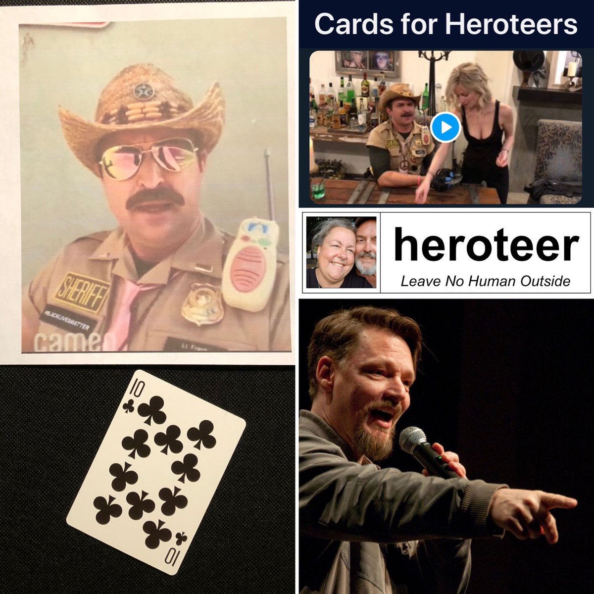 TheMarkRoman's tweet photo. Congrats 15th "Cards for Heroteers" Winner!
Which @Heroteer WON?
a shout-out video from #LtFrank?
WATCH winner drawn!
https://t.co/90JhZAC0ly
NEW #MarkRomanEmpire #podcast w/
#comedian from #ComedyCentral, #LastComicStanding
@standupjoe #interview drops Wed!
#comedy #JoeKlocek https://t.co/lHNJaQqb69