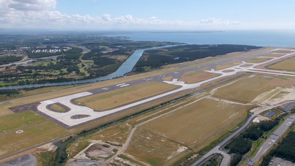 Brisbane's new runway is deep in its Operational Readiness and Testing (ORAT) phase.  ▶️ youtu.be/Cm0Ss2fo2z4