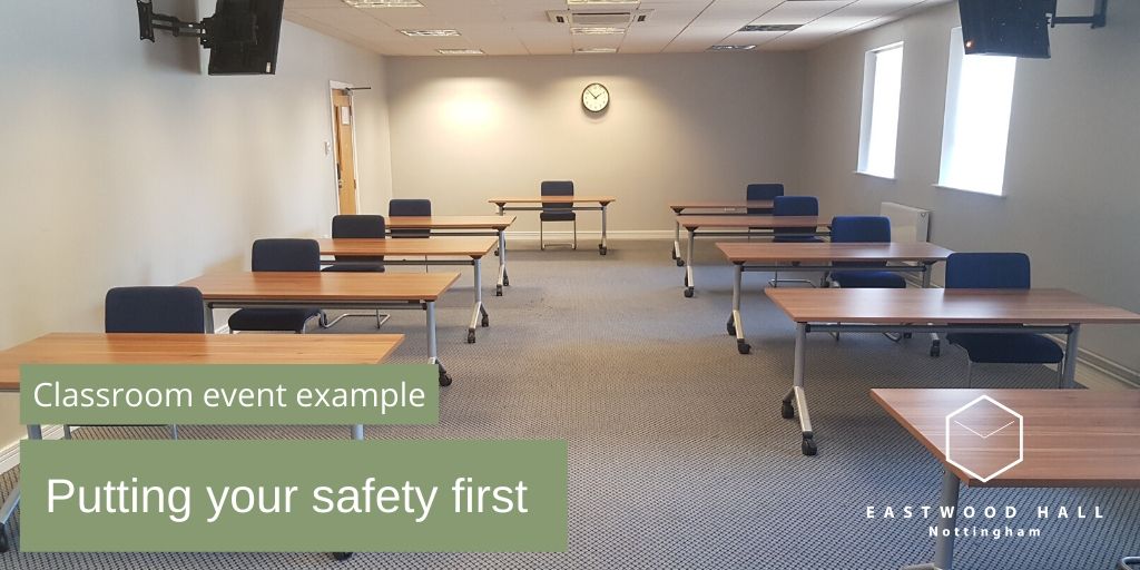 It may be announced soon that lock-down measures are to be eased, but either way, here at Eastwood Hall we’ve got every minimum and maximum social distancing event layout covered. Please contact us to find out more: bit.ly/2NjJl9R #safemeetings  #safeweddings
