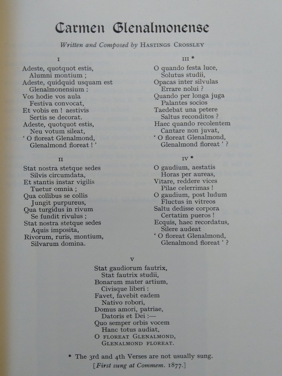 mp_alderson's tweet image. #86: The 'thing sung' &amp;amp; a must for Commem @GlenalmondColl.