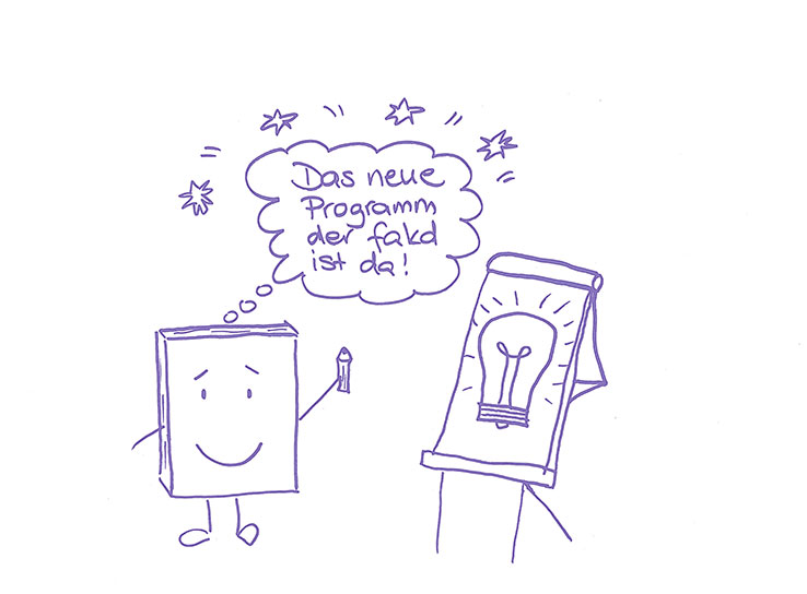 Das neue Programmbuch der Führungsakademie für Kirche und Diakonie (fakd) ist online. Anmeldung ist ab sofort möglich. Einfach mal stöbern: fa-kd.de/programm/