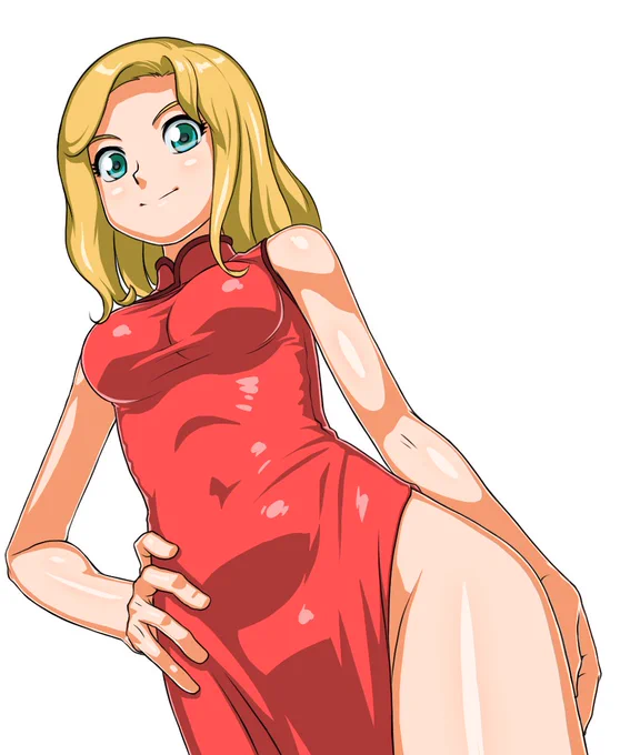 こないだ深夜のアニメで見たベルトーチカって女がね。そうそう⋯こんな感じだったかなぁ(随分違った) 