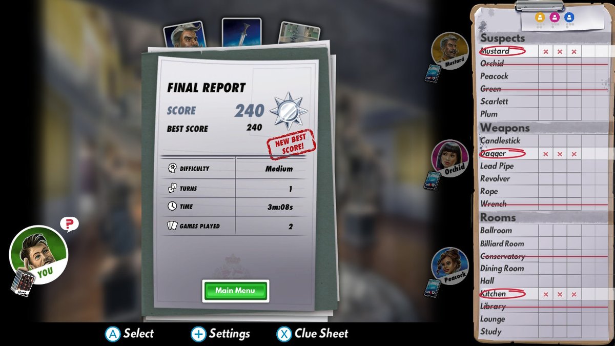 World's best #Cluedo player! #NintendoSwitch