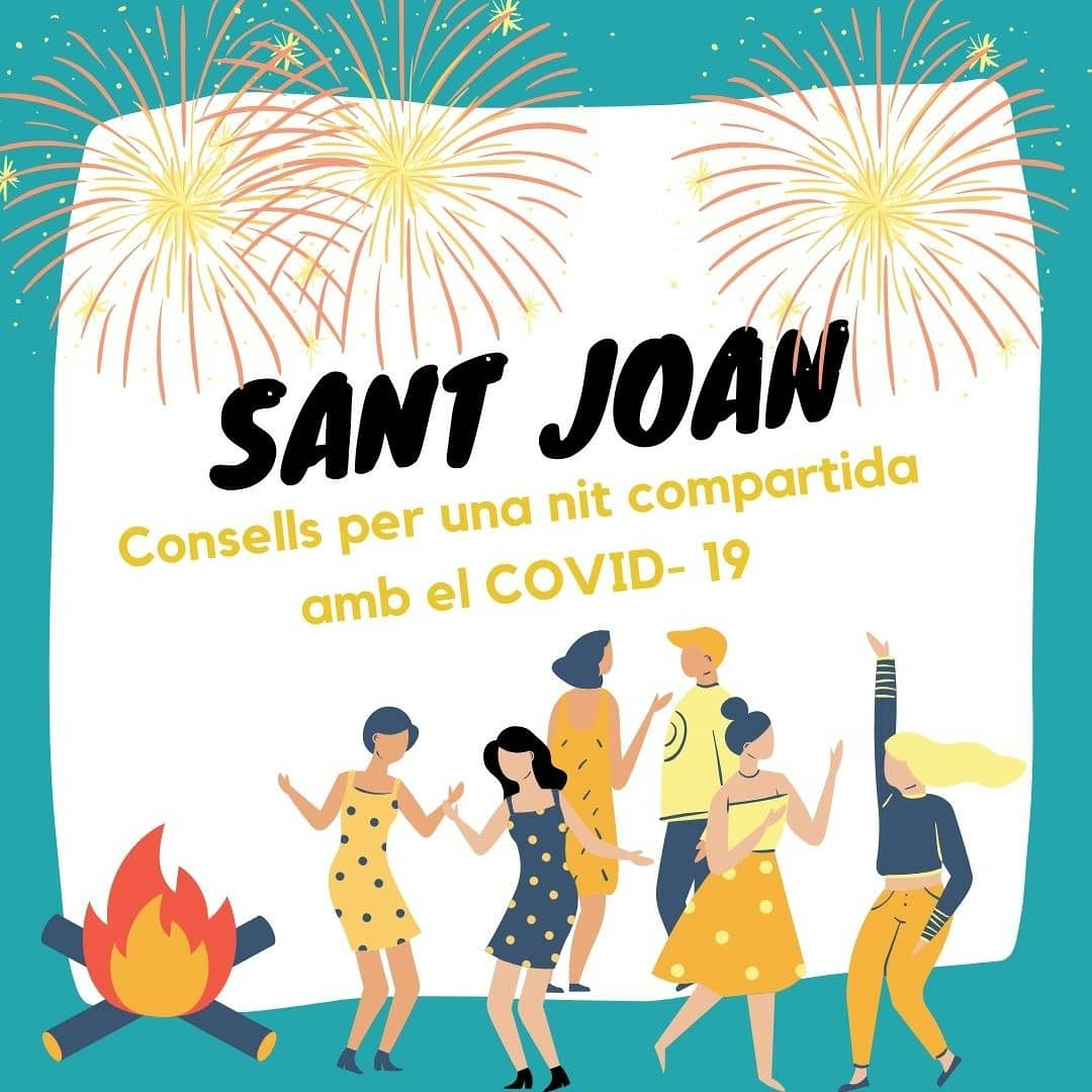 Somnitcrj's tweet photo. 🎆 SANT JOAN 2020. Consells per una nit que aquest haurem de compartir amb el #COVID19 🎆
Siguem #responsables #cuidat #cuidemnos https://t.co/4OkOzESdHT