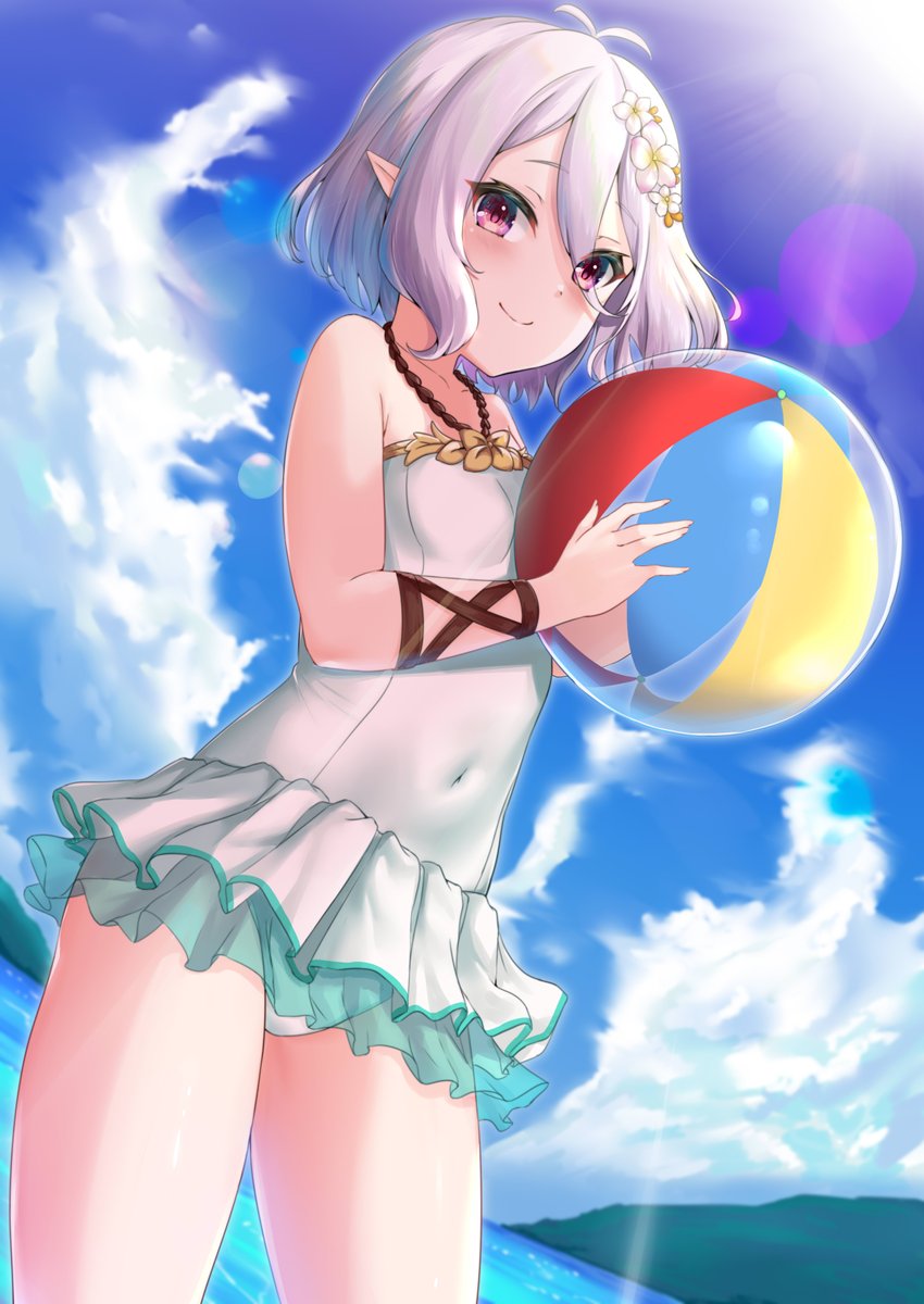 コッコロ(プリコネ) 「水着コッコロちゃん 」|らま@お仕事募集中のイラスト