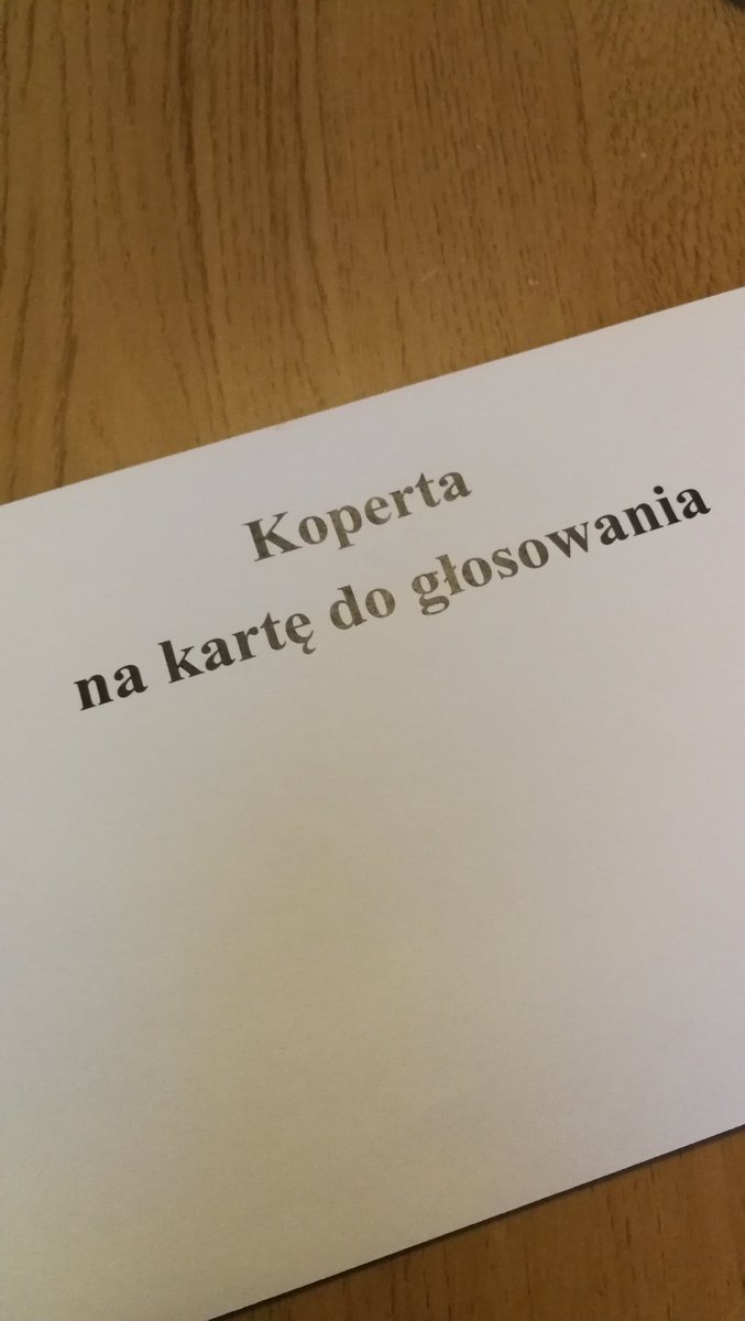 Poszło 👍
#WyboryPrezydenckie2020