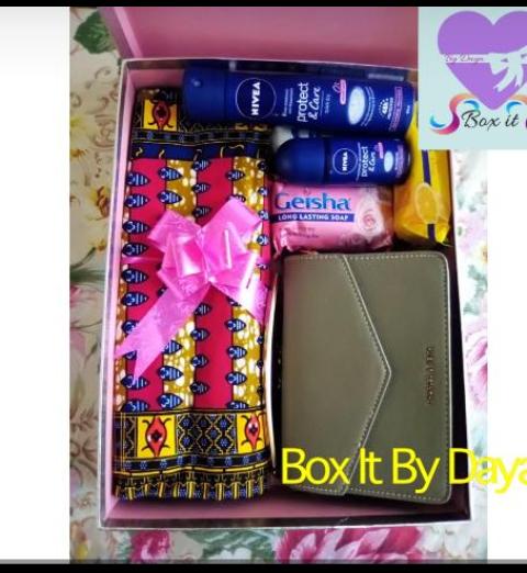 I received a surprise package from Box It By Daya on my birthday and I decided to help promote their business as a kind gesture. For all your surprise packages for friends, family and that special one, you can call them on : 0202678150
