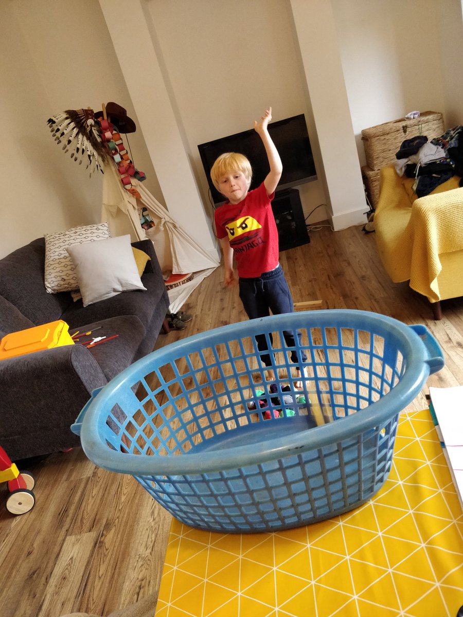 sezzacrezza's tweet photo. @southwalneyinf Aaron completing the 60 second challenge- socks in a box yesterday! (Under the watchful eye of the cat!) https://t.co/N0q8moD1KU