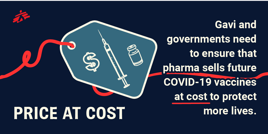 We need to see companies commit to selling future  #COVID19 vaccines at an *at-cost* price to protect more lives. How will funders such as  @Gavi ensure this?   http://ow.ly/pHEJ50Afche 