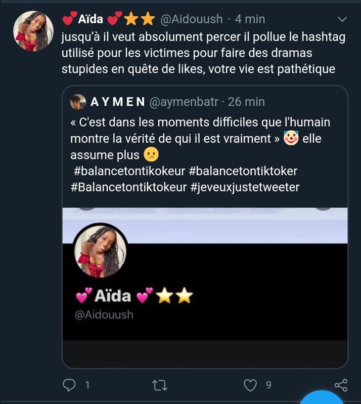 ycmonkho's tweet photo. Vient pas pleurer quand tu connaîtras la vérité hein j’essaye juste de prouver l’innocence de quelqu’un et j’ai 17k sur tiktok et j’en suis fière, j’ai commencé y’a 3mois, toi sur tiktok tu fait la meuf sympa mais la tu commence à montrer ton vrai visage. #Balancetontiktokeur https://t.co/VGWF2IW19z