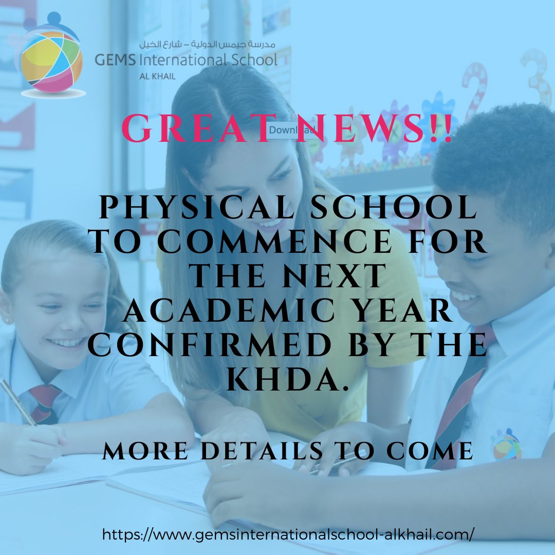 GEMS International School tweet media