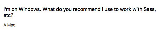 mikode83's tweet image. Love the response in your FAQ&apos;s @bdkjones 🤣 #developers #codekit #useamac