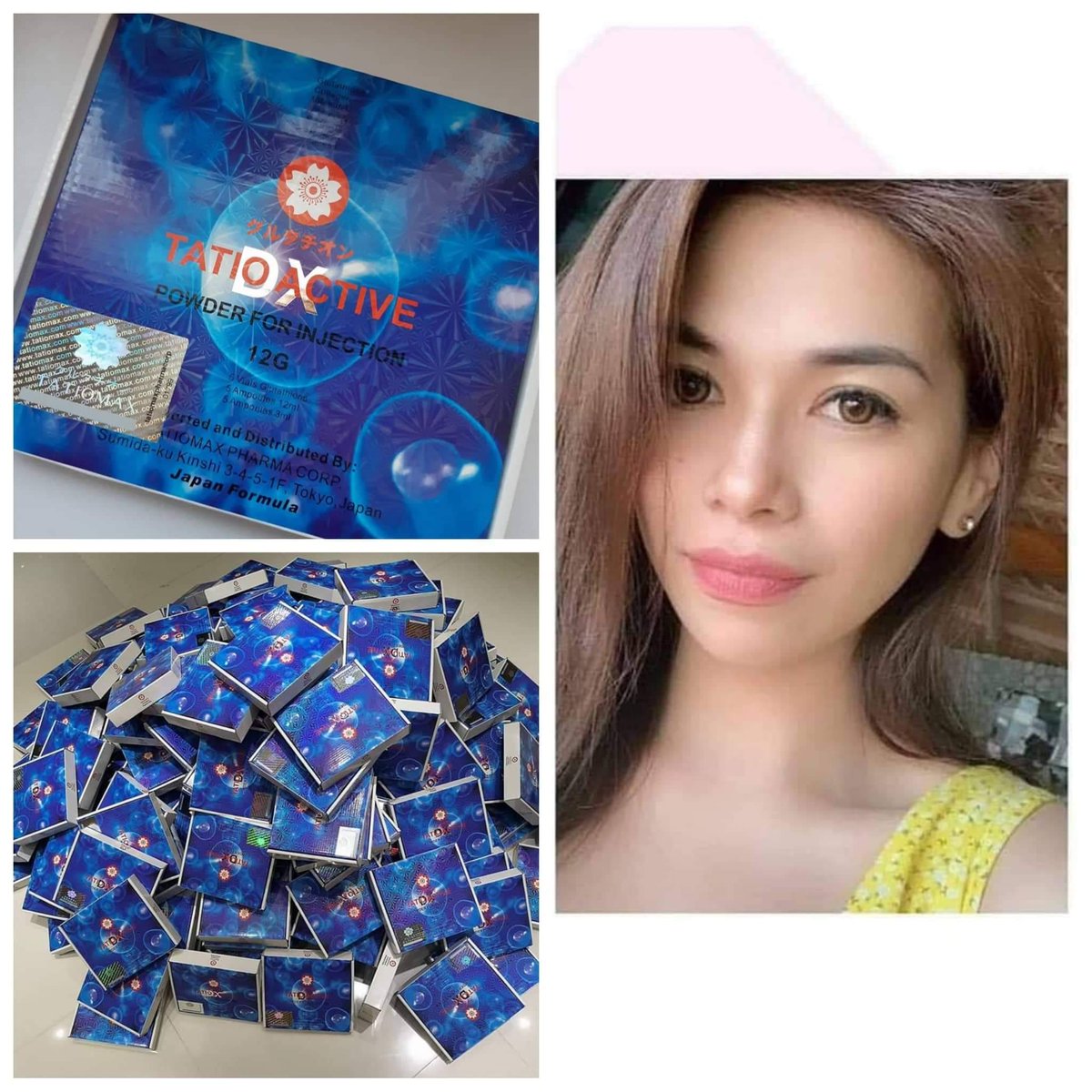 realkquisstuff's tweet photo. #tobebeautiful #ToBeBeautiful #TatioActiveDxJapan #tatio #tatioactive #tatioactivedx #tatioactivedxjapan #TatiomaxPharmaCorp #japan #gluta #glutathione #glutaiv #glutainjectable #12000mg #highestdosage
Visit our Pages at :
https://t.co/DDKTFx62HA
https://t.co/GLssvuHBvx https://t.co/LddCTRudfo